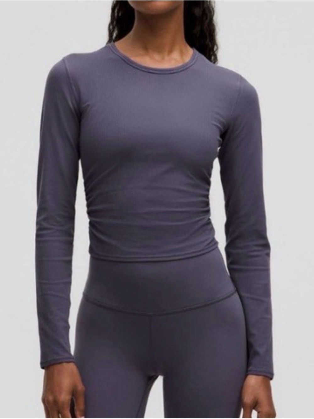 Lululemon All it takes back twist Women's Long-Sleeve Crewneck Top